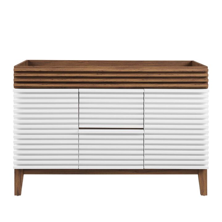 Render 48" Double Bathroom Vanity Cabinet