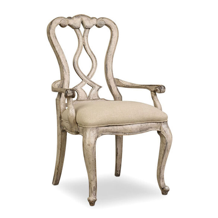 Chatelet Splatback Arm Chair in Beige