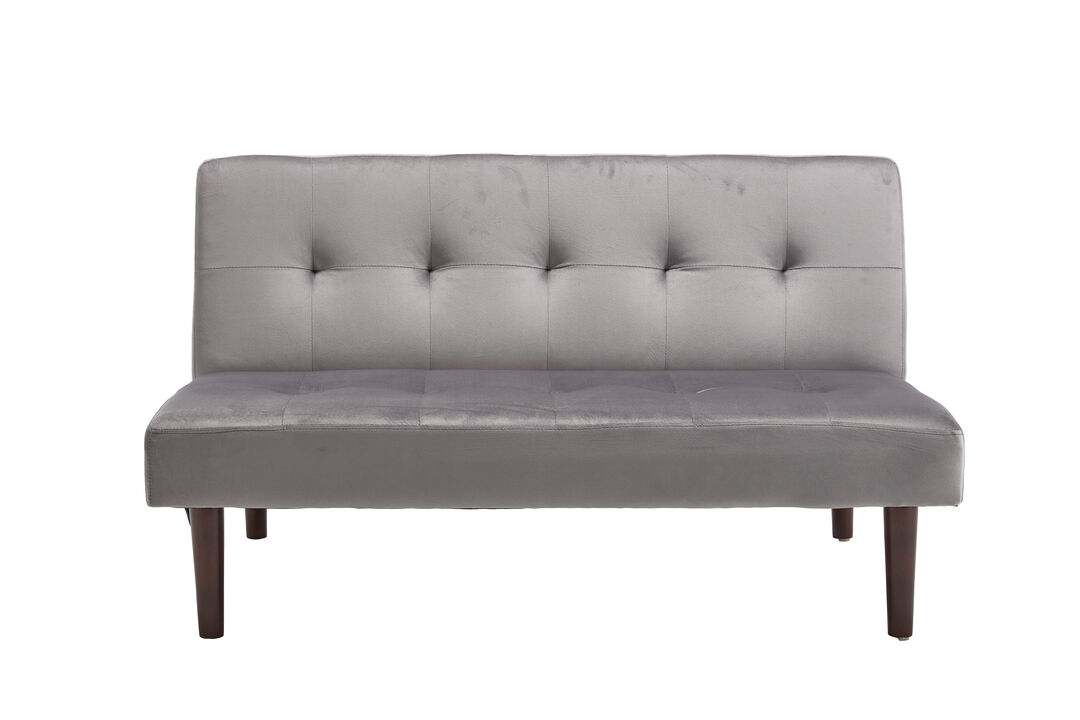 Merax Flannel Fabric Foldable Sofa Recliner Futon