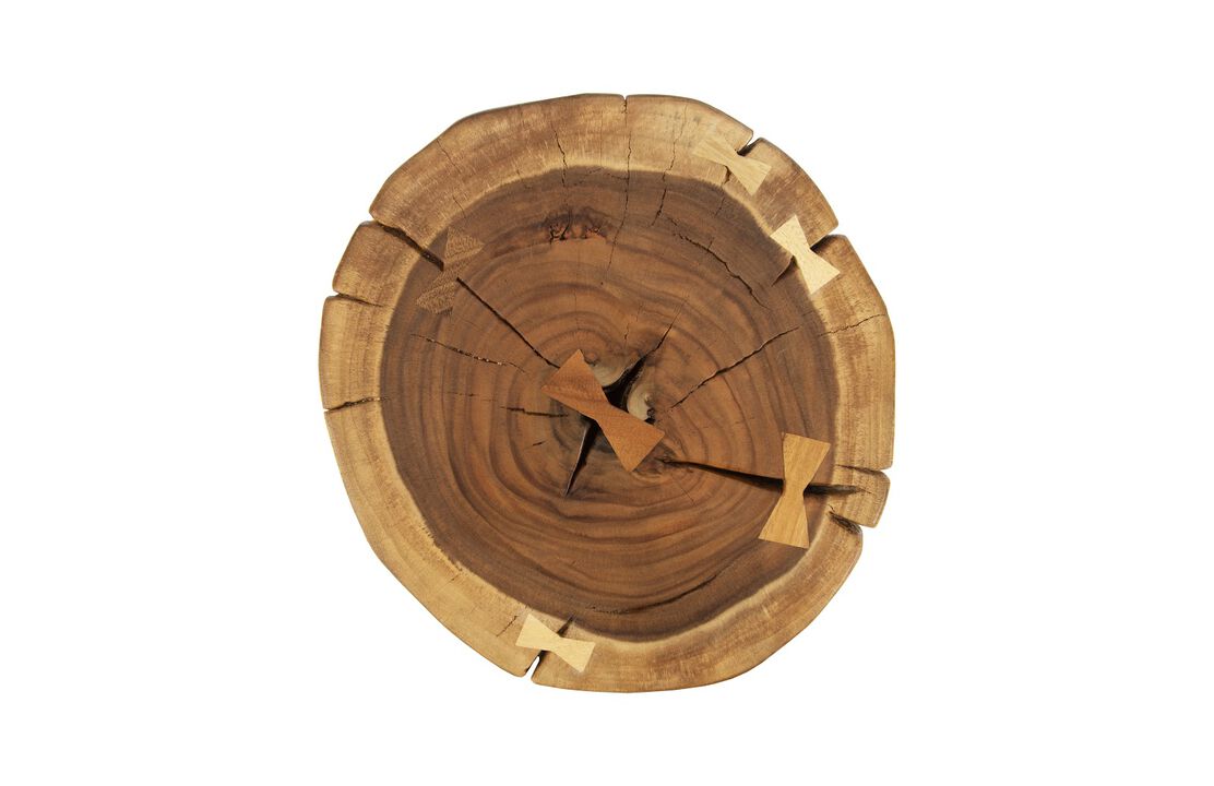 Round Wood Stool