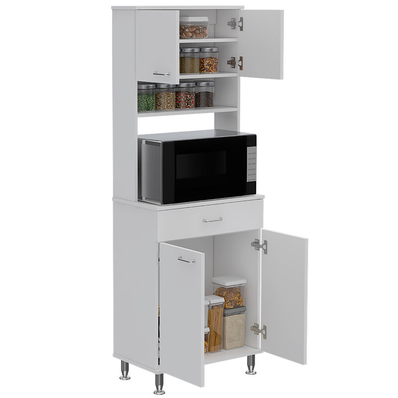 Pantry Piacenza, Kitchen, White