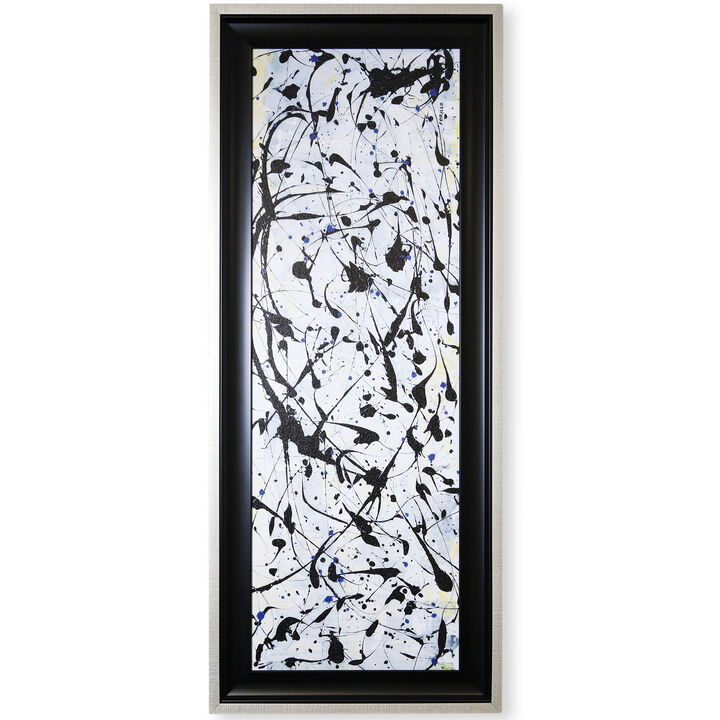 Modern Pollock Framed Print