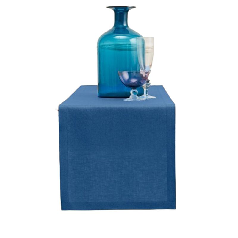 Solino Home 100% Pure Linen Table Runner | Fete for Valentine;s