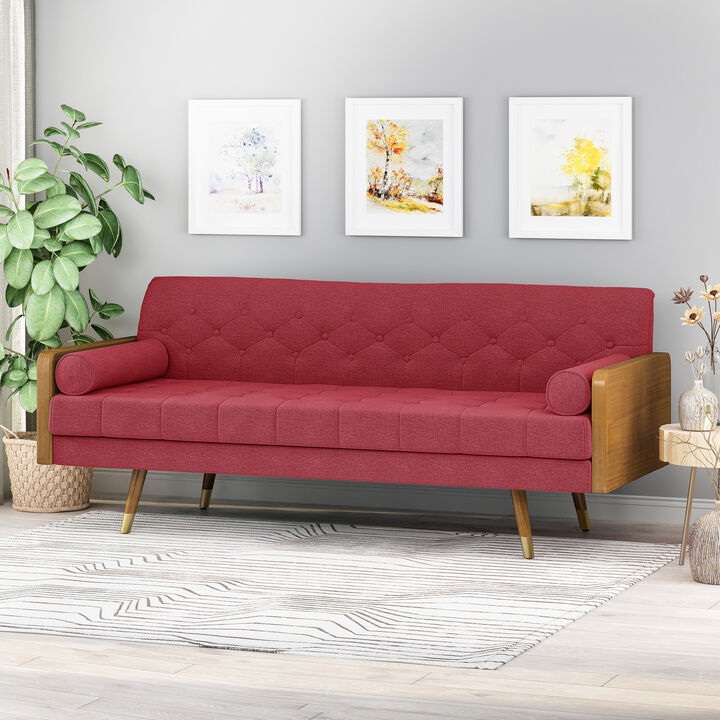 Merax  Modern Sofa with 2 Pillows