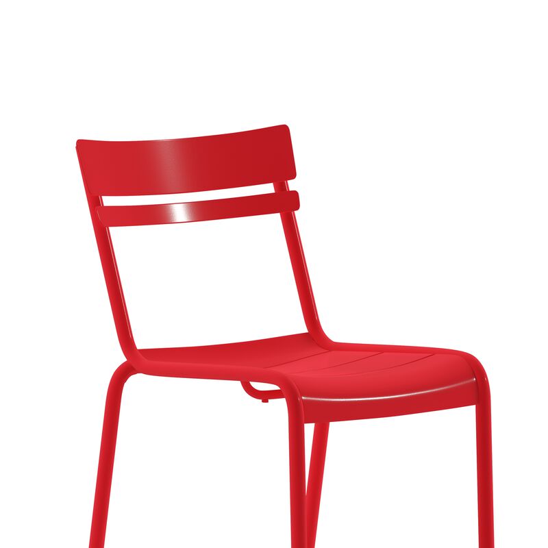 Metal Colorful Restaurant Chairs