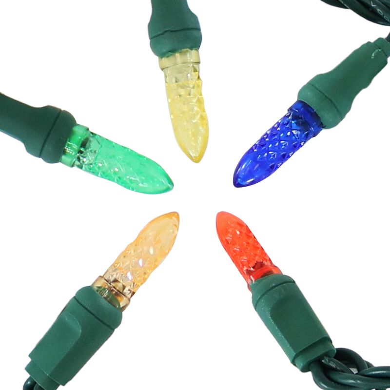 Sunnydaze M6 Faceted LED String Lights - 70Ct - 21'