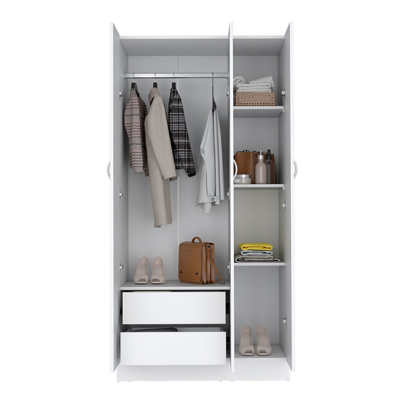 Wardrobe Erie, Bedroom, White
