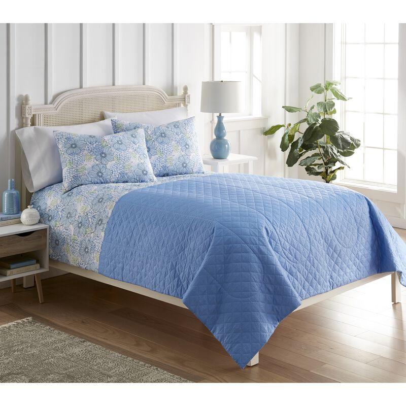 Seersucker 6-in-1 Quilt Set Americana Stripe