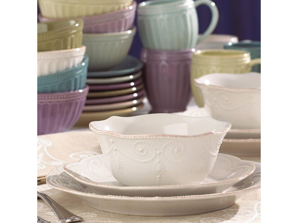 Lenox French Perle Serving Bowl, White