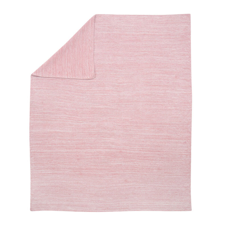 Lambs & Ivy Pink/White 5-Piece Luxury Infant / Newborn / Baby Gift Basket