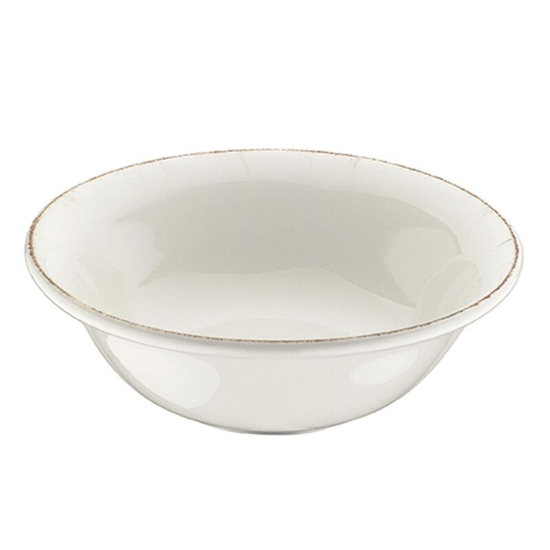 Retro dia.8" h:2.5" 30 oz. Round Decorated Porcelain Bowl (Set of 2)