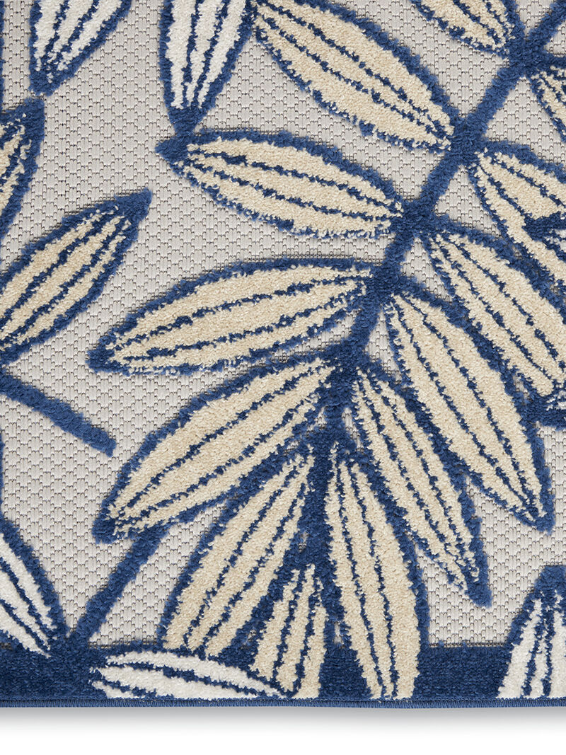 Aloha ALH18 Ivory/Navy 9' x 12' Rug