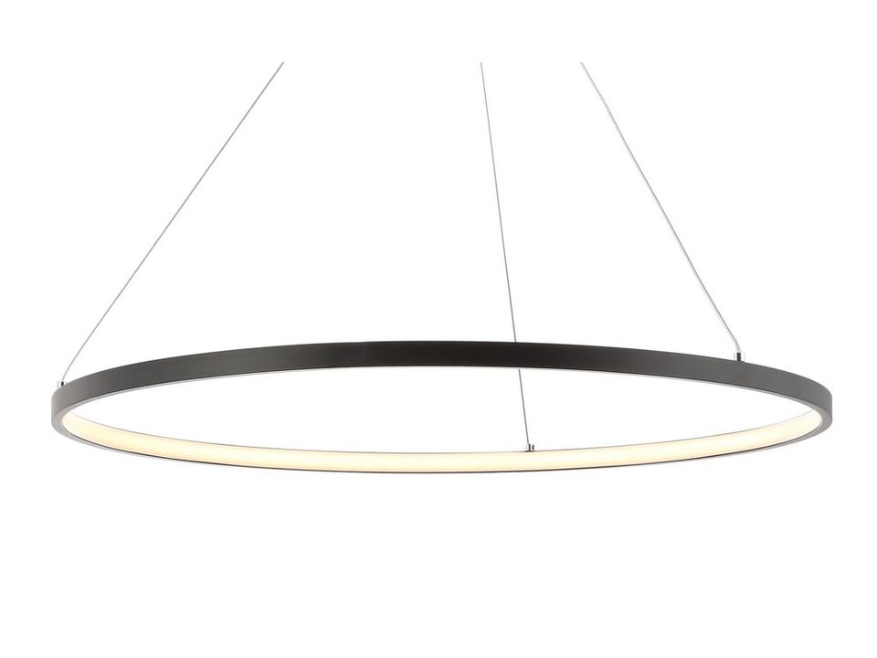 Brice 23.75″ Modern Contemporary Iron Integrated LED Pendant