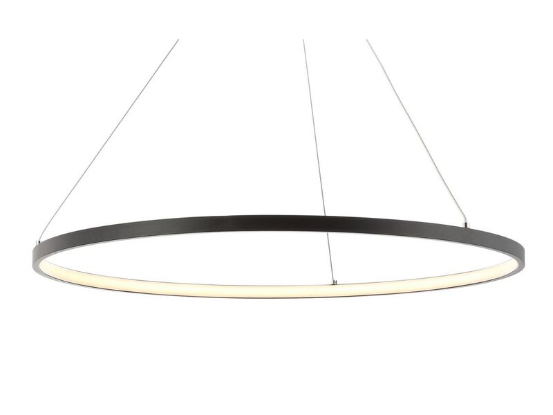 Brice 23.75″ Modern Contemporary Iron Integrated LED Pendant