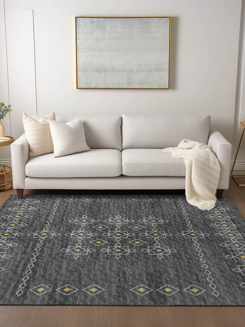 Sedona SN3 Charcoal 8' x 10' Rug
