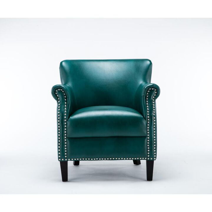 Comfort Pointe Holly Teal Club Chair