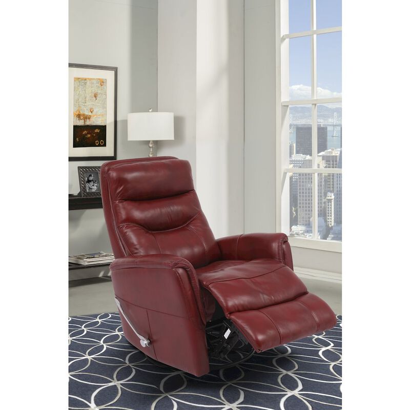 Parker Living Gemini - Rouge Swivel Glider Recliner