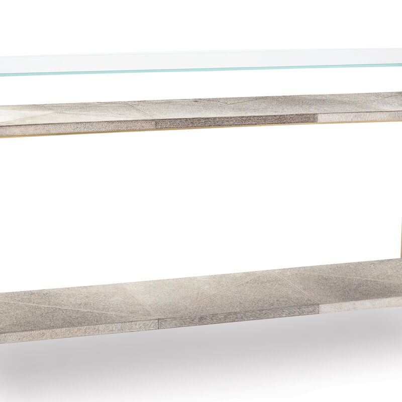 Andres Hair on Hide Console Table