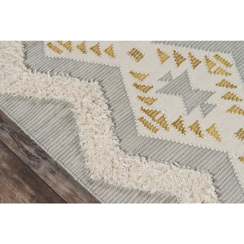 Novogratz Contemporary Runner Area Rug, Grey, 2'3 X 7'10 Runner
