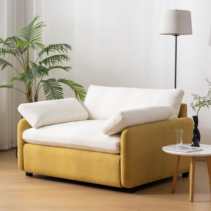 Merax Chenille Single Sofa Accent Chair
