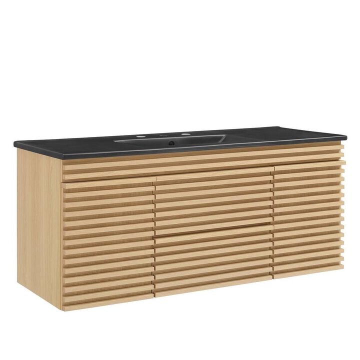 Modway Render 48 Wall-Mount Bathroom Vanity
