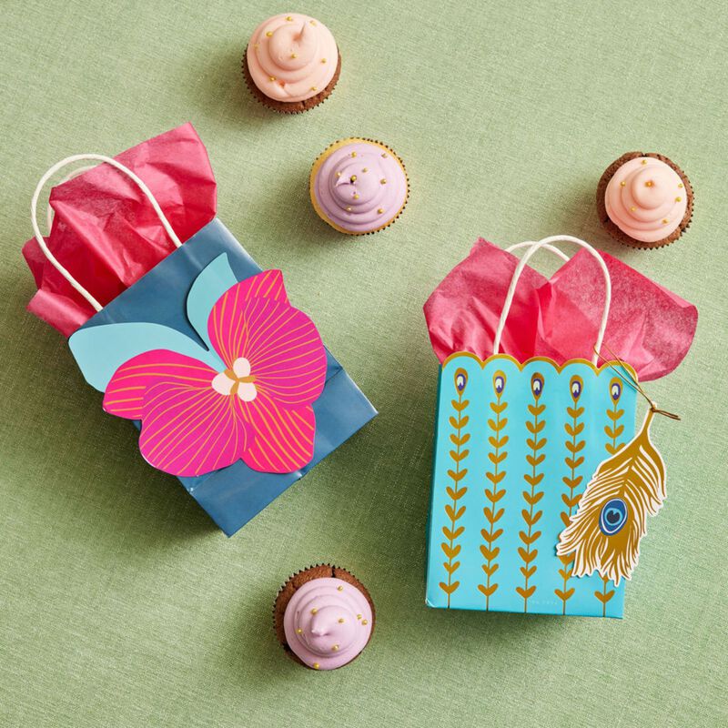 Ma Fete Peacock  Paper Gift  Bags For Favors (4)