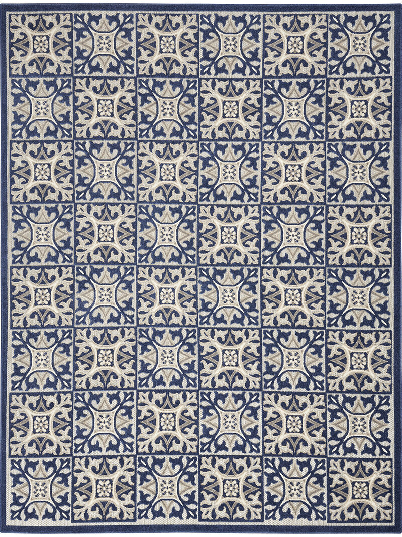 Aloha ALH34 Blue 9' x 12' Rug