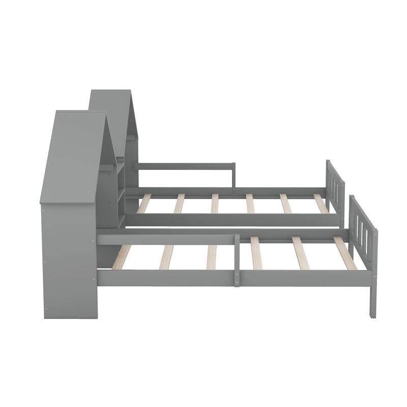 Merax Platform Bed with House-shaped Headboard
