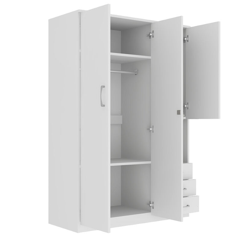 Merax Wooden Wardrobe Closet with 2 Doors