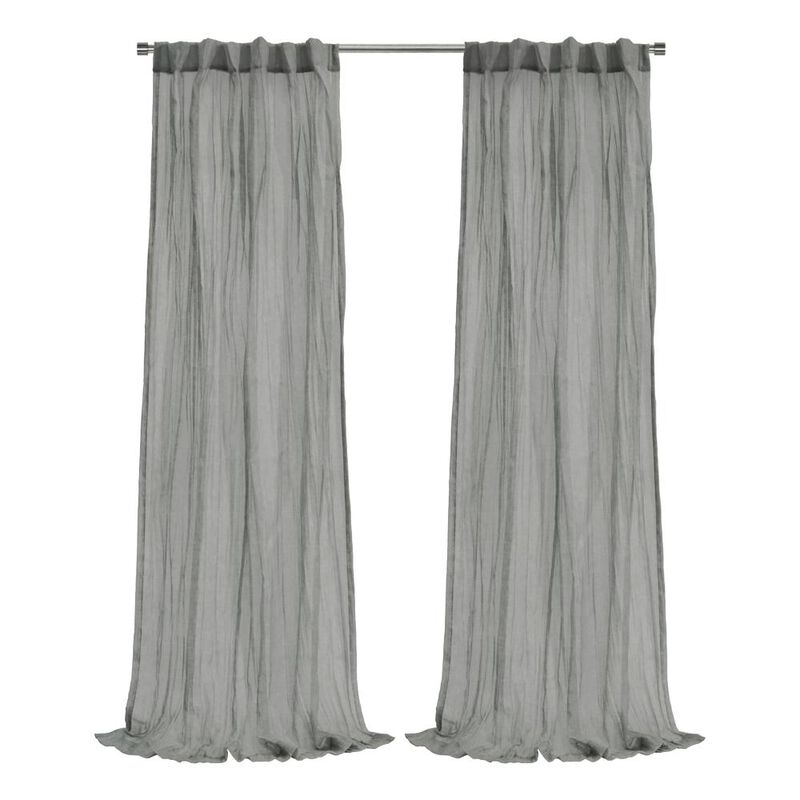Habitat Paloma Sheer Dual Header Stylish and Functional Curtain Panel