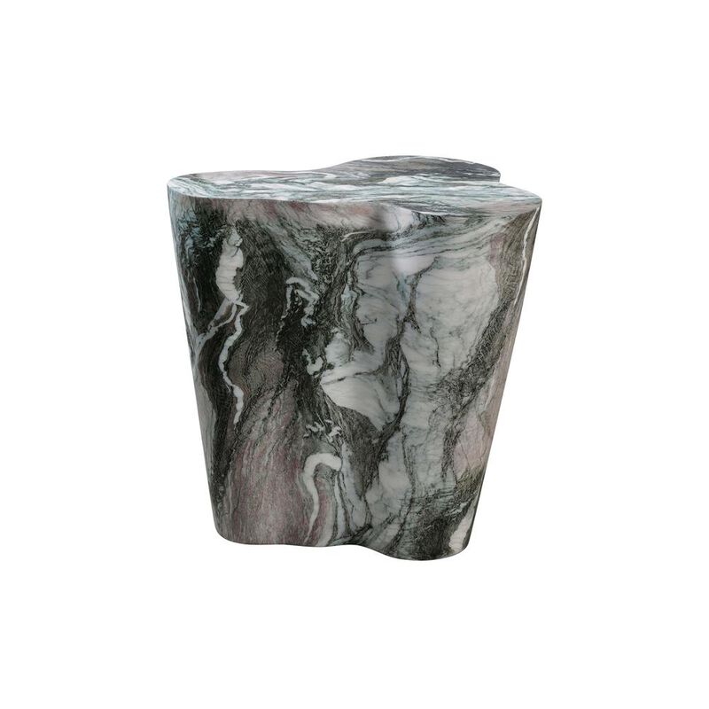 Belen Kox Marbleized Grey/Blush Short Side Table, Belen Kox
