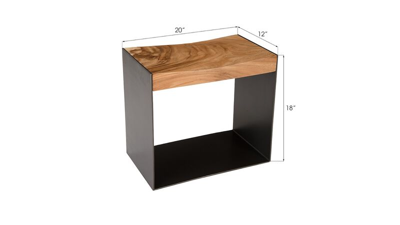 Iron Frame Stool