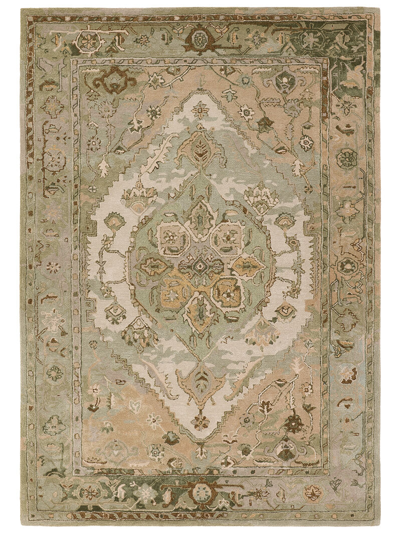 Citrine Raisa Green 10' x 14' Rug