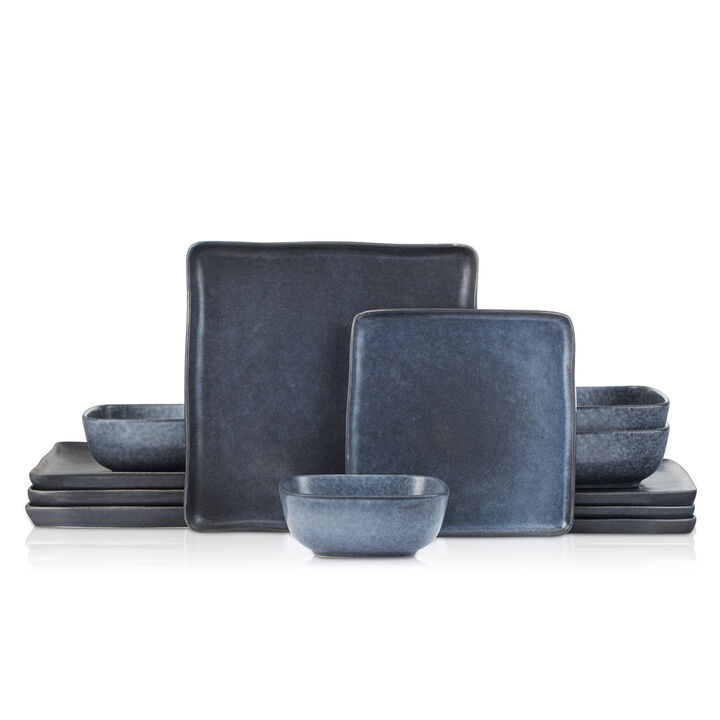 Stone Lain Jonny Stoneware 12 Piece Dinnerware Set