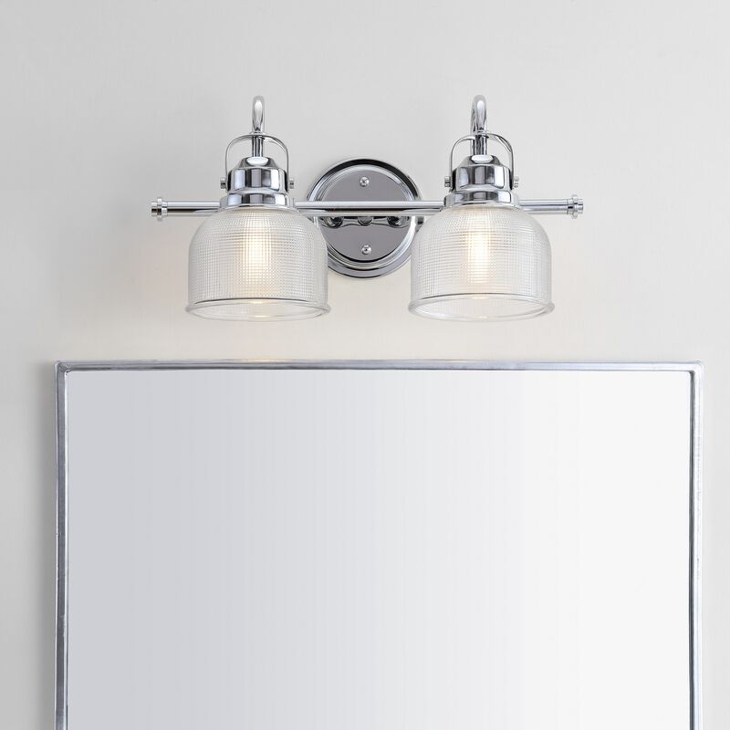 Virginia Metal/Glass LED Vanity Light