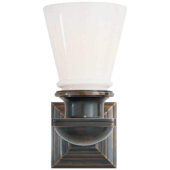 New York Subway Double Light in Bronze