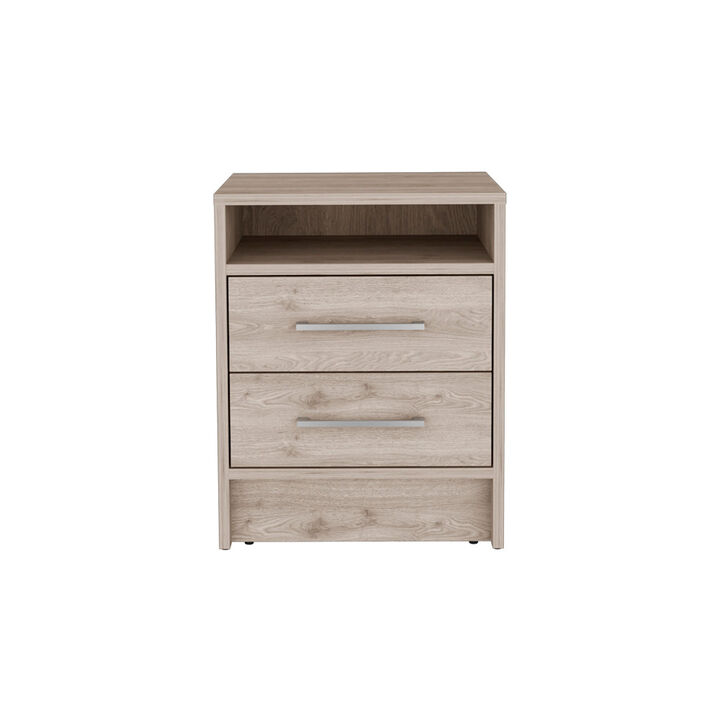 Nightstand Cartiz, Bedroom, Light Gray