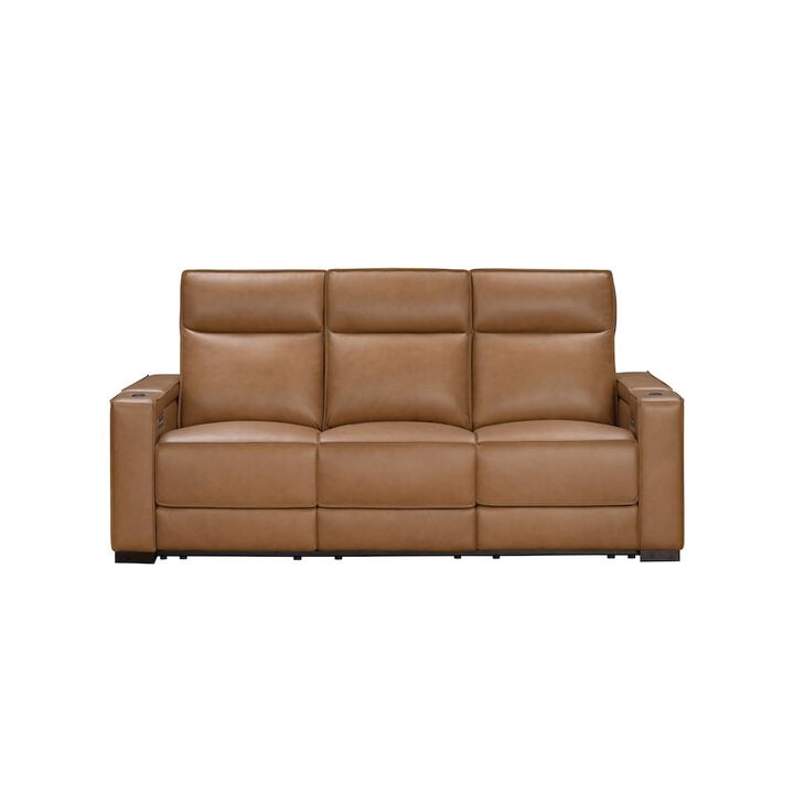 Barcalounger Odessey Power Reclining Sofa w/Power Head Rests, Power Lumbar, Heat & Massage