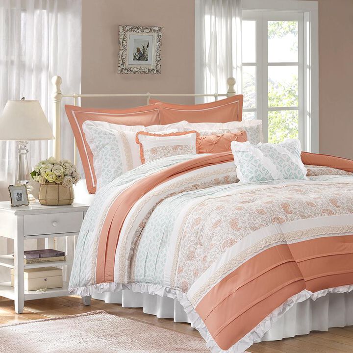Belen Kox 9 Piece Cotton Comforter Set, Belen Kox