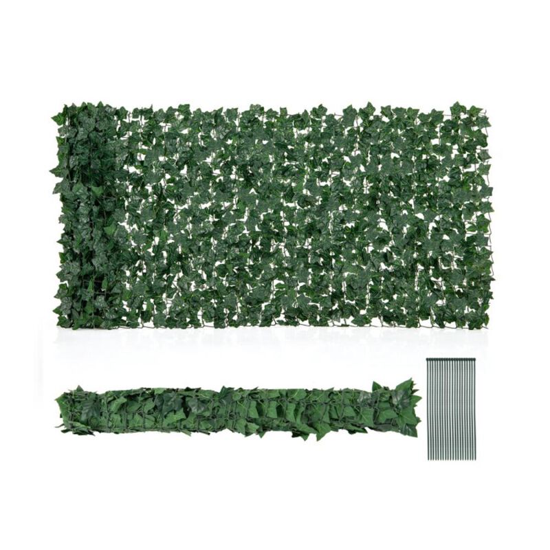 Hivvago 120 x 40  Inch Artificial Ivy Privacy Fence