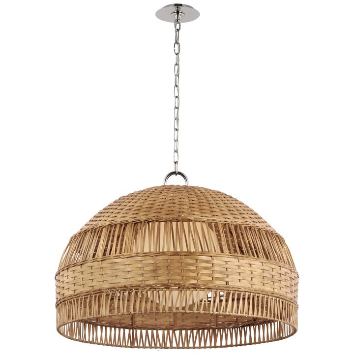Whit X-Lrg Dome Hanging Shade