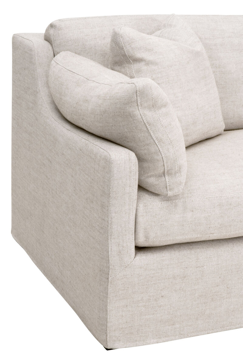 95" Slope Arm Slipcover Sofa