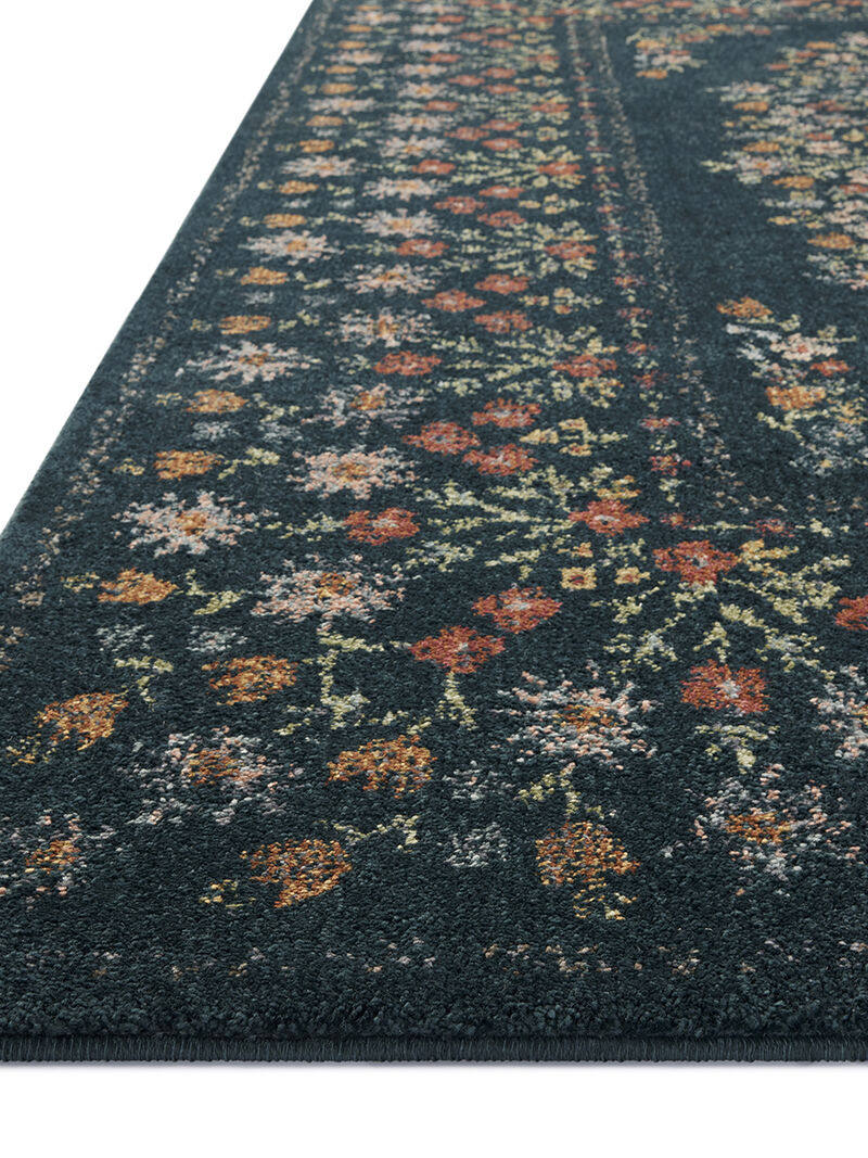 Laurel LAU-02 Navy 7''10" x 10' Rug by Rifle Paper Co.
