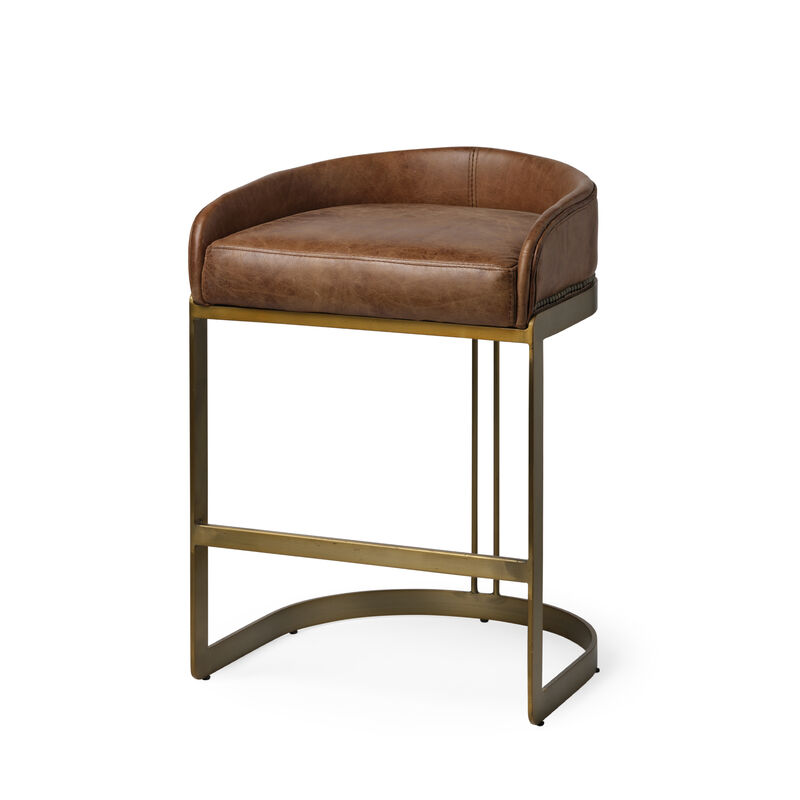 Hollyfield Brown Counter Stool
