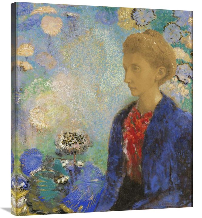 Baronne de Domecy-Canvas Art-31.32x36