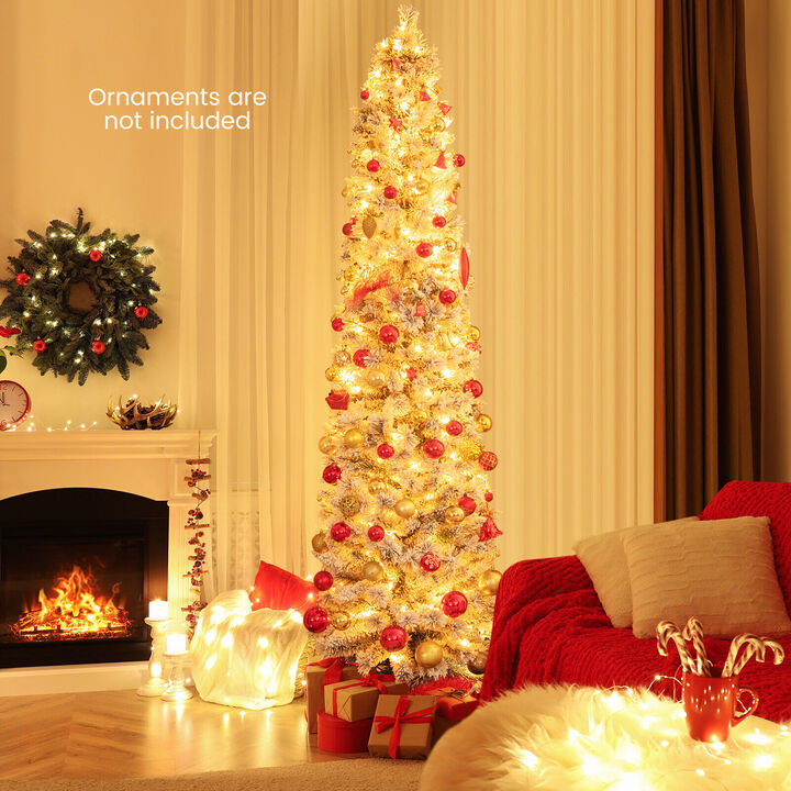 Artificial Christmas Tree for Holiday Décor, Pre-Lit & Realistic Pine Needles