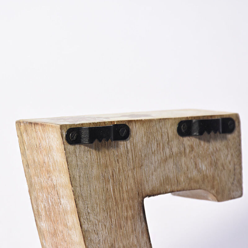 Vintage Natural Handmade Eco-Friendly "7" Numeric Number For Wall Mount & Table Top Décor