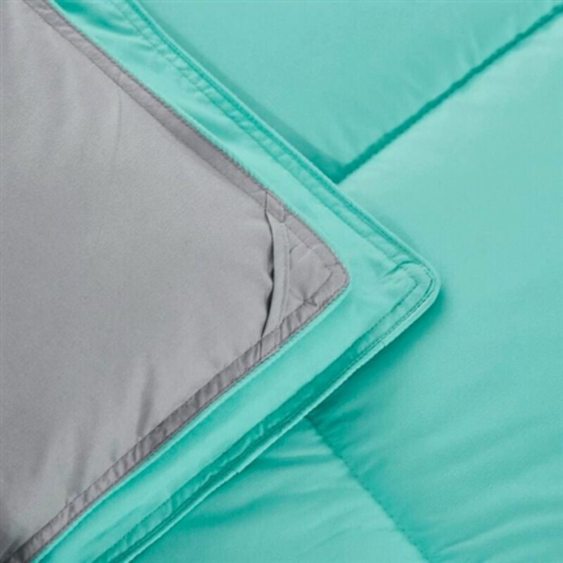 Microfiber 3-Piece Reversible Comforter Set – Traditional Soft Bedding for All Seasons
