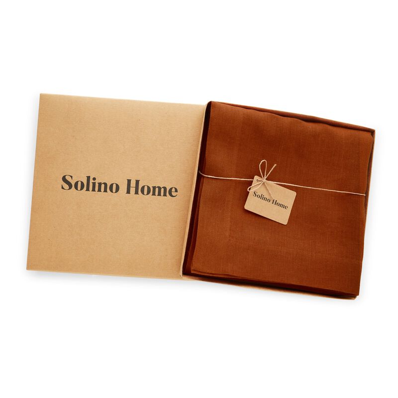 Solino Home 100% Pure Linen Tablecloth | Sonoma