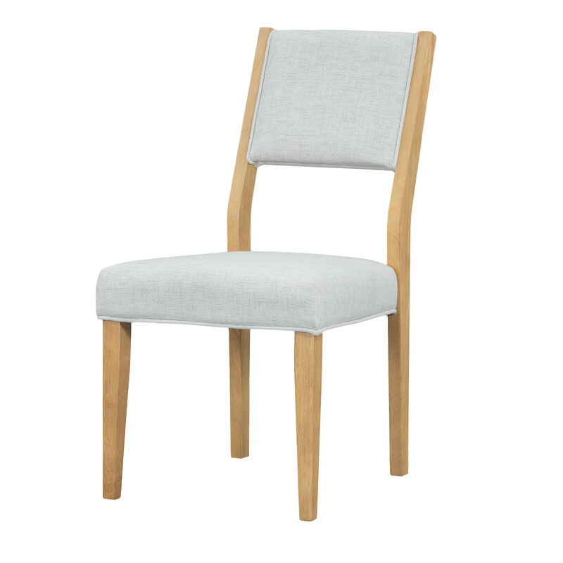 Merax Farmhouse 9-Piece Extendable Dining Table Chairs Set